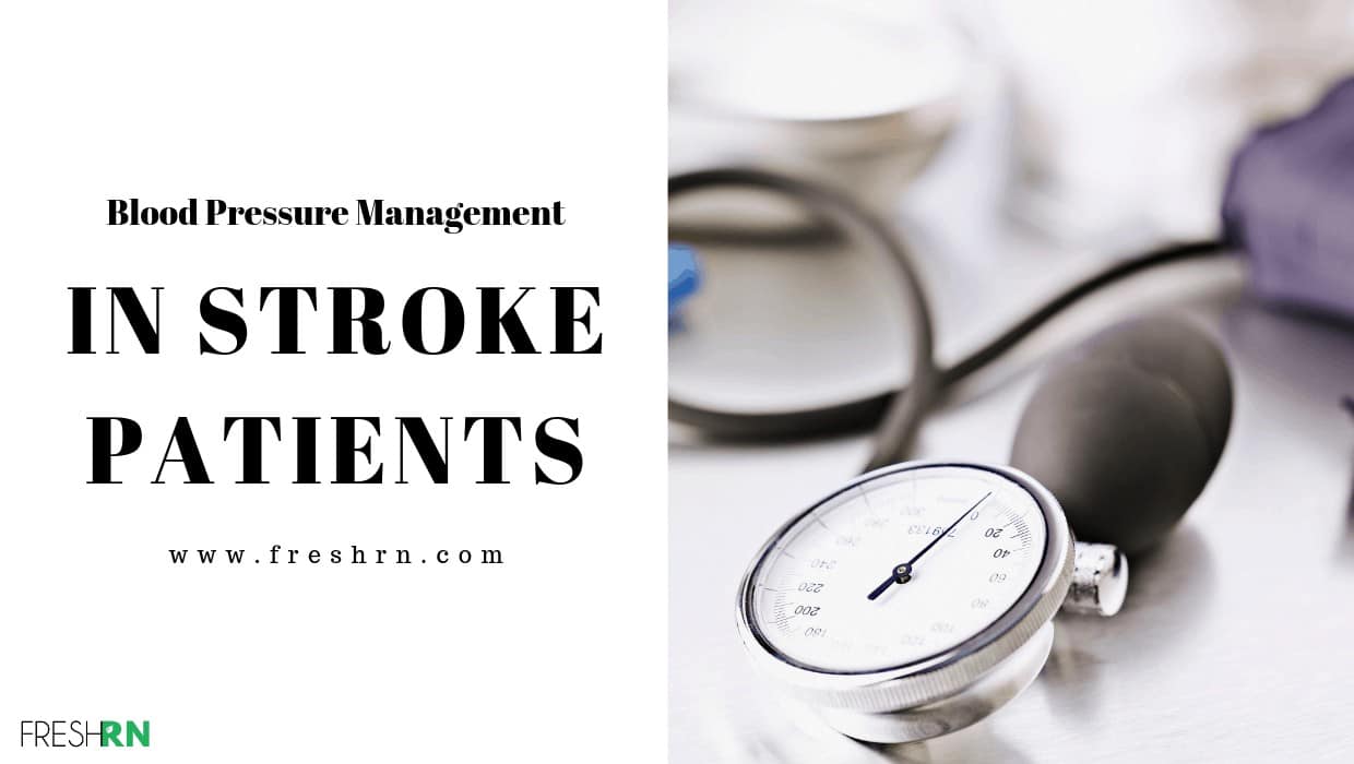 Nursing Blood Pressure Management in Stroke Patients
