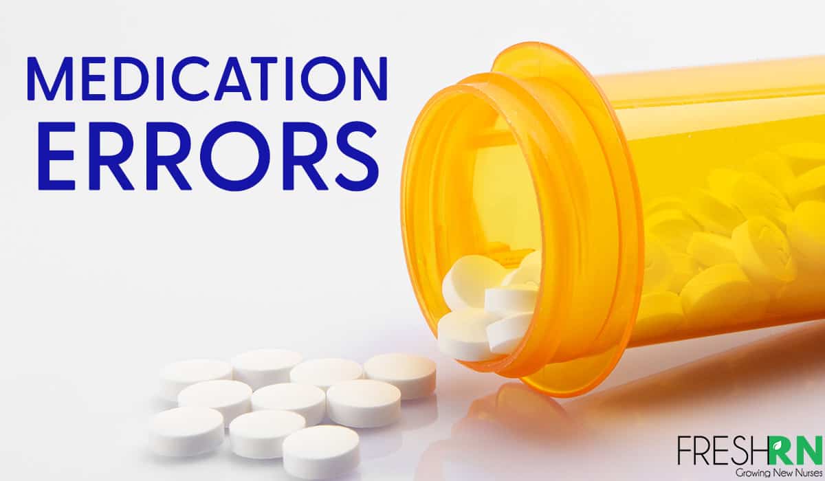 How To Avoid Medication Errors As A Nurse