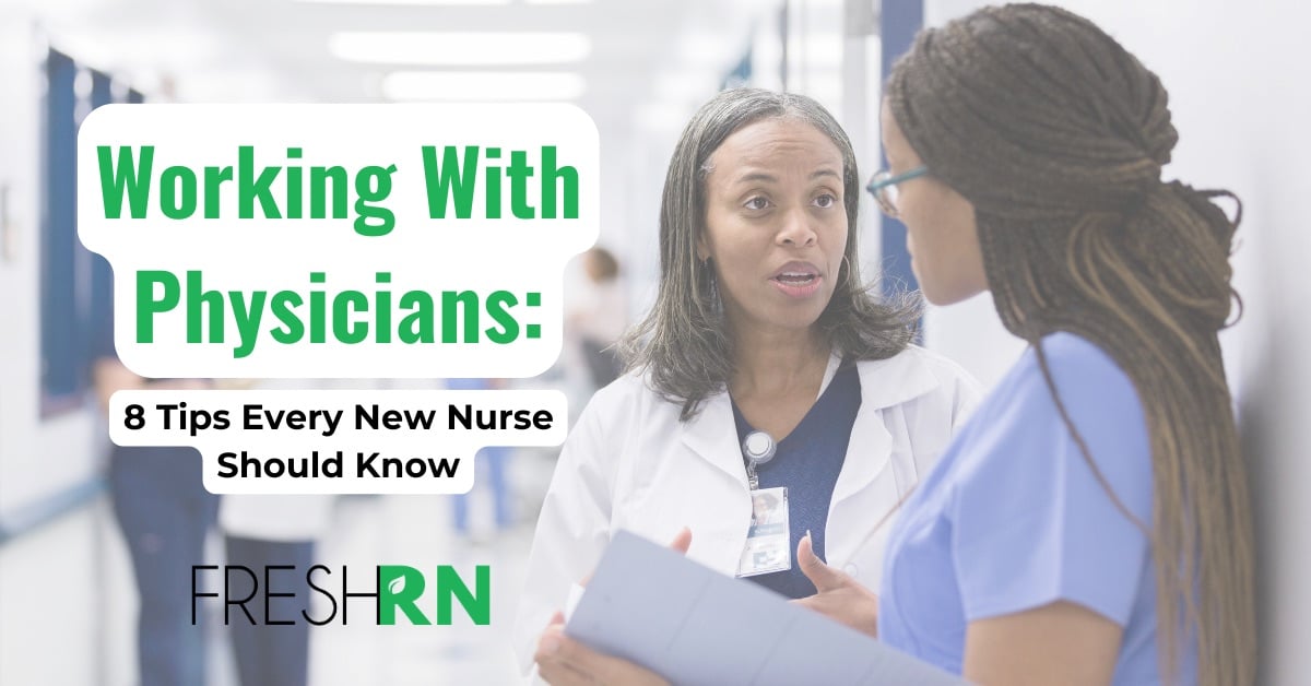 Nurse Rule #1: Don’t Bring Something Lame to the Potluck 1 Working With Physicians
