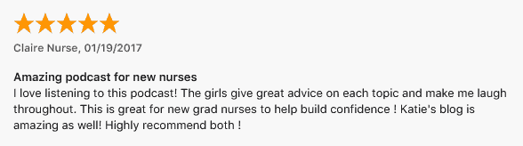 Screenshot 2022 10 18 at 13 20 18 The FreshRN Podcast with Kati Kleber Customer Reviews