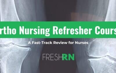 Ortho Nursing 12 Ortho Nursing Refresher Course: A Fast-Track Review for Nurses