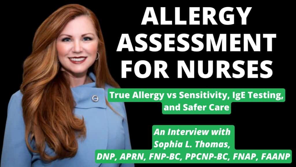 Nursing Allergy Assessment: How New Nurses Can Quickly Sort Side Effects, Sensitivities, and True Allergies 1 nursing allergy assessment
