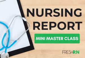 nursing report master class