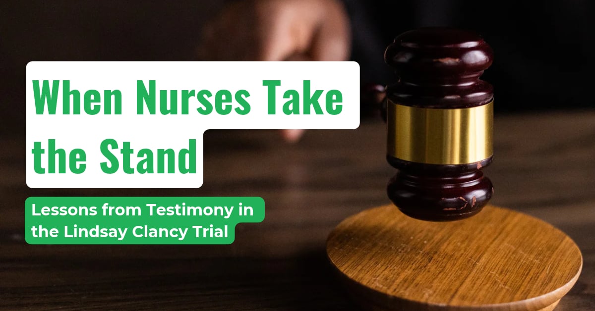 "I'm Not Drowning Anymore" - A Professional Development Plan For Nurses 2 Lessons from Testimony in the Lindsay Clancy Trial